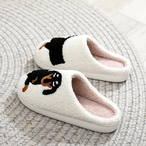 Women's Men's Cute Frog Slippers Fuzzy Memory Foam Kawaii Cartoon Animal Slippers Winter Warm Fluffy Shoes4