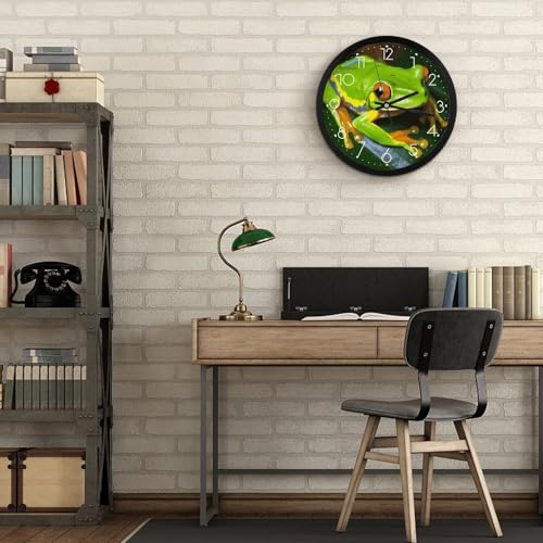 Horloge murale quartz décorative au design blanc épuré