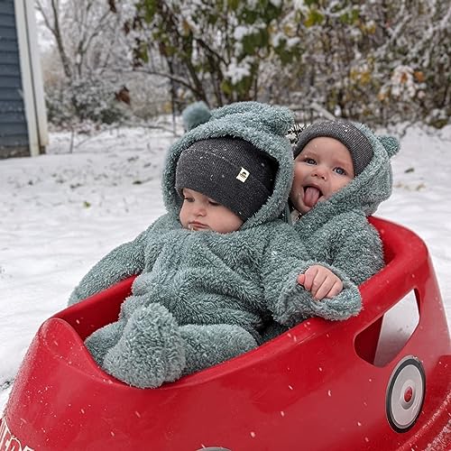 image for FURTALK Baby Beanie Fleece Lined Toddler Winter Hat Boys Girls Knit Wa