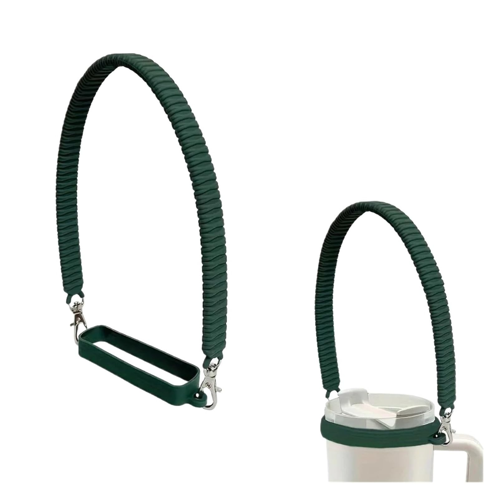 GHHZML Water Bottle Clip Water Bottle Handle Sling Carrier Holder Strap Soft Silicone For Most 8-40oz Bottles For Cup Accessories