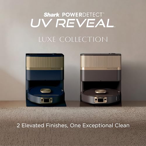 Image of Shark UV Reveal PowerDetect Robot Vacuum, Blue Harbor, RV3025XEUSBL
