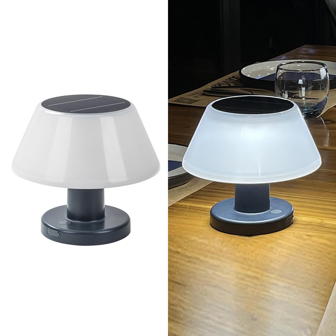 hardoll Solar Table Lamp with Warm White, Height-14 cm Waterproof Solar Outdoor Home Indoor Garden Light (Pack of 1) (B0DDRDZ2Z2) Amazon Price History, Amazon Price Tracker