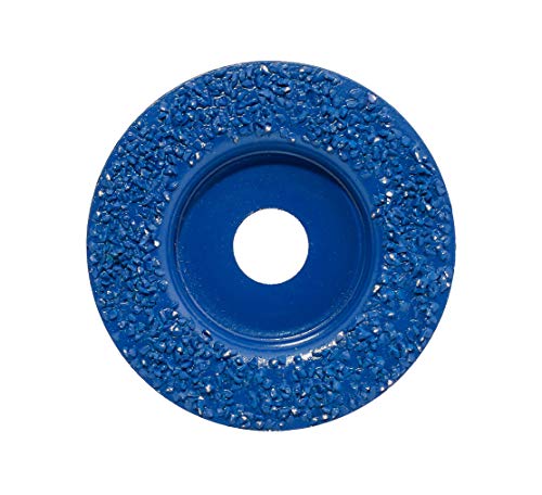 Hoof Boss Blue Medium Coarse Grit Flat Disc - 2