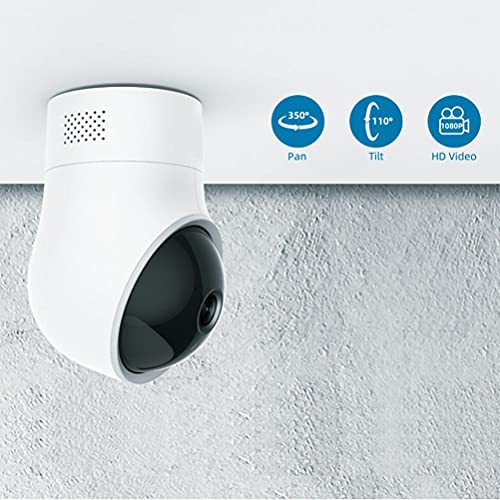 Hahepo Baby Monitor Camera Baby Monitor Smart Wifi Camera 1/2,7 inch 2 miljoen pixels CMOS-sensor met bewegingsdetectie… - Image 4