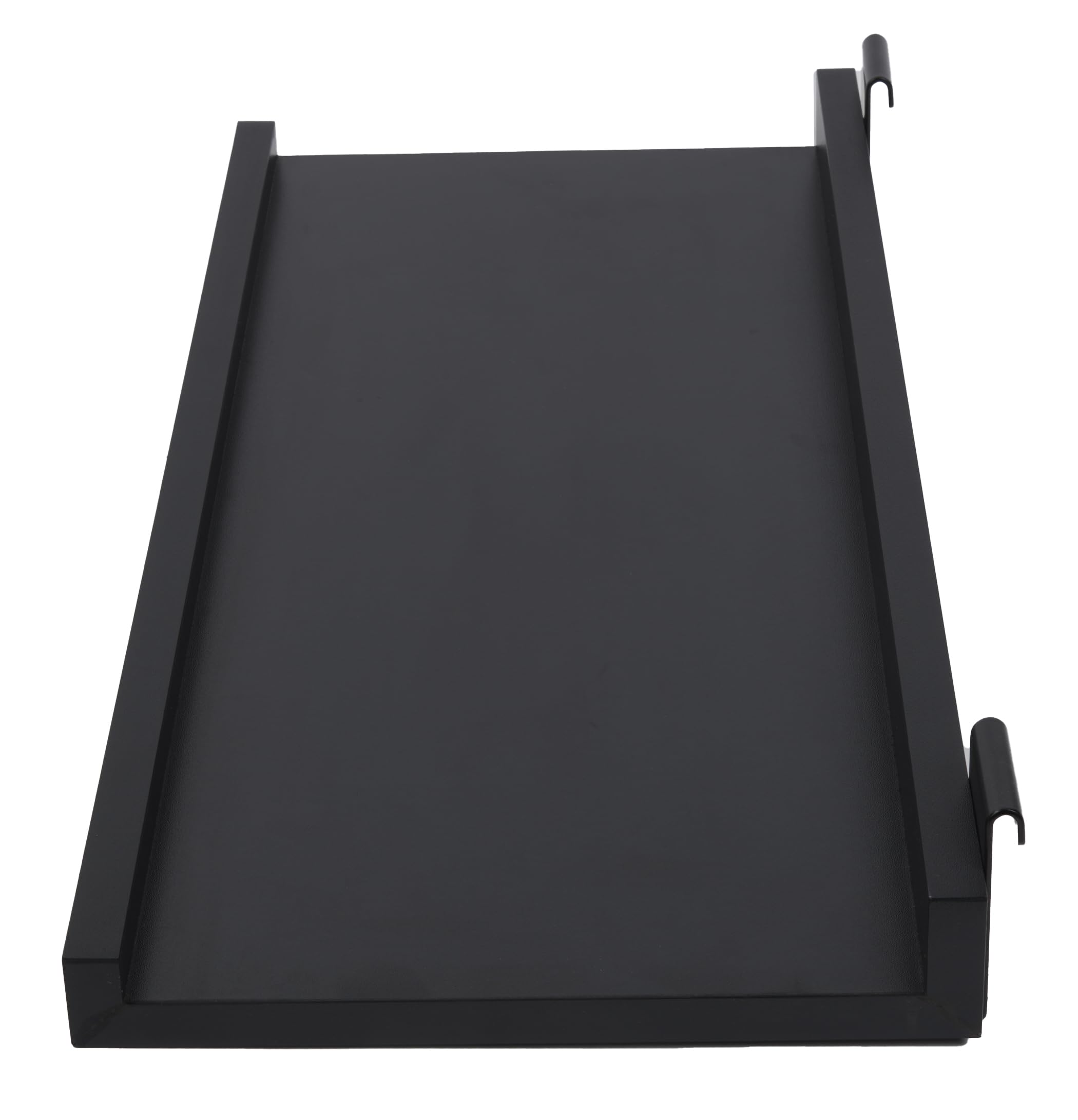 Black Melamine Shelf Kit - 11½�D X 24�L - For Wire Grid