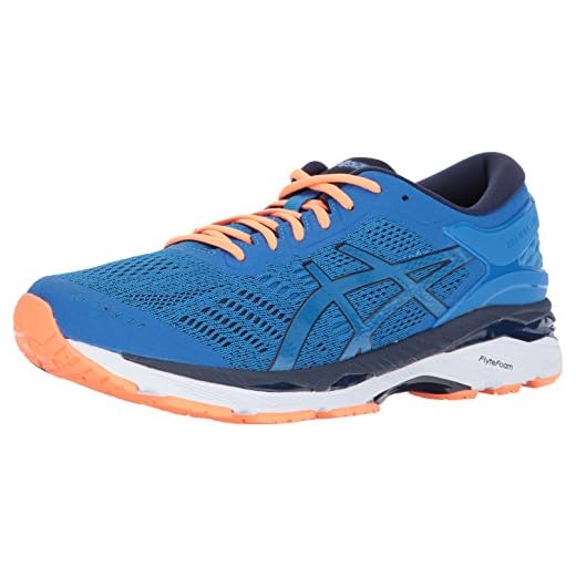 ASICS Men's Gel-Kayano 24 Running Shoe, Directoire Blue/Peacoat/Hot Orange, 6 Medium US