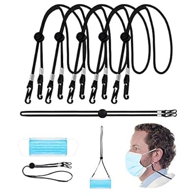 Amazon - Save 70%: Lanyard Strap,5 Pack Chain Holder Reuseable Adjustable Length Neckla…