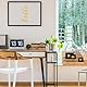Relaxdays Schreibtisch Organizer, 3 Schubladen, Bambus & MDF, Schreibtischbutler Büro, HBT: 13,5x33x21 cm, Natur/schwarz