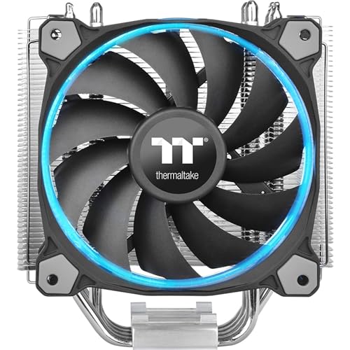 Thermaltake Riing Silent 12 RGB Sync Edition Processeur Refroidisseur 12 cm Métallique Neuf - vue 6