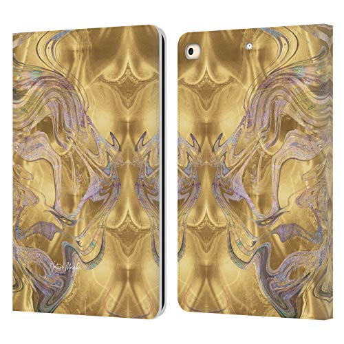 Housse iPad 9.7 2017/2018 marbre rose pour travailler au café avec style
