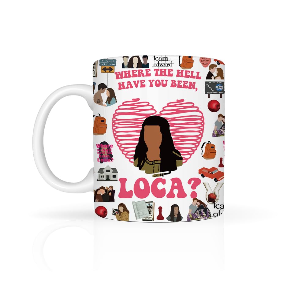 LONGXIN Twilight Gifts for Women & Men, Twilight Saga Mug, 11 Oz Coffee Cup