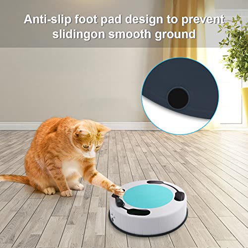 Vary Interactive Cat Toys For Indoor Cats Cat Catnip Ball Cat Mice Toy Cat Entertainment Toys Kitty Toy Maze Box Feather Toy Electronic Automated Cat Toys With Mouse Tail And Catnip Ball #TOP7