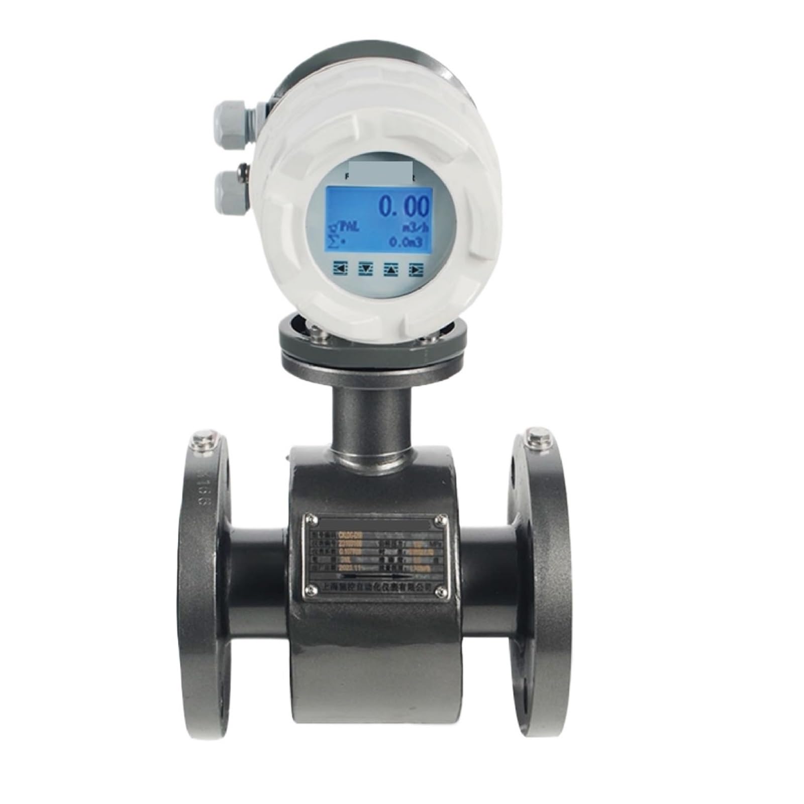 Caudalímetro electromagnético, caudalímetro magnético, Sensor Digital de caudal de líquidos, caudalímetro electromagnético Industrial, caudalímetro de Agua y fluidos.(DN10)