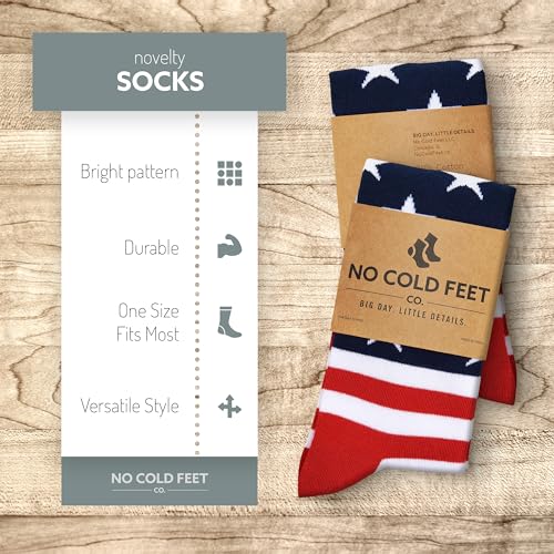 Fun Colorful Novelty Socks for Men for Dress Casual Formal Groomsmen Wedding, 4-Pack4