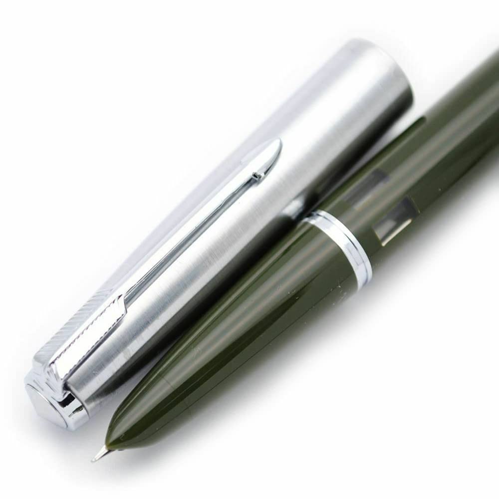 Fine 0.5mm Nib Resin Fountain Pen, 601 Fountain Pen, Present for Businessman& Writer
