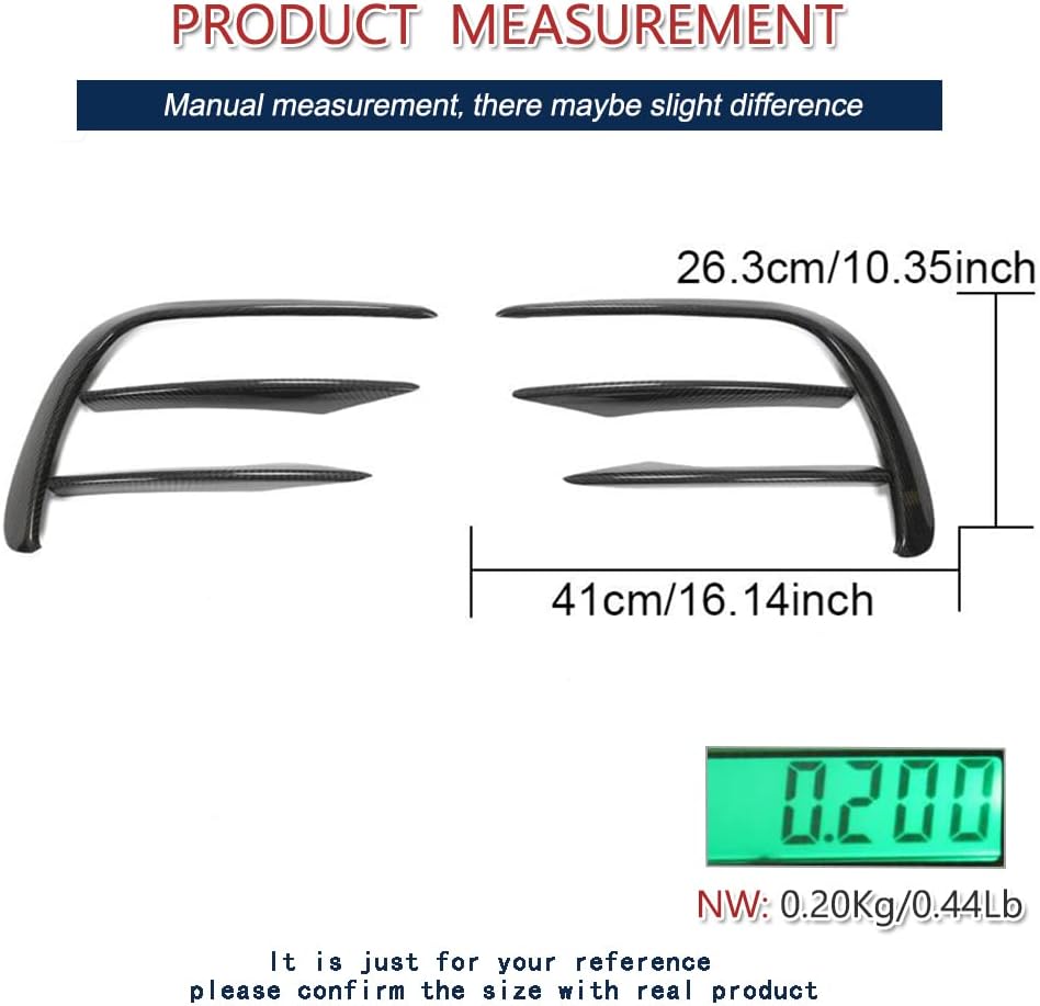Dry Carbon Fiber Front Bumper Splitter for Mercedes Benz E Class W213 2020-2021 E300 E350 E400 E450 Sedan 4-Door Front Bumper Canard bumper Fins Factory Outlet（6pcs/set）