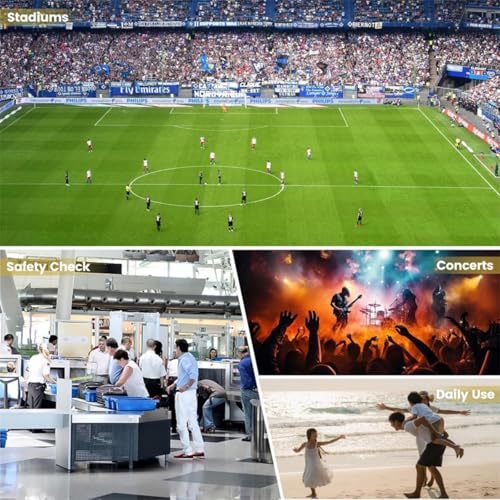 Stadium Approved Clear Bag – Clear Tote Bag For Women Men, Thick PVC Transparent Tote Bag for Concerts Sporting Events4