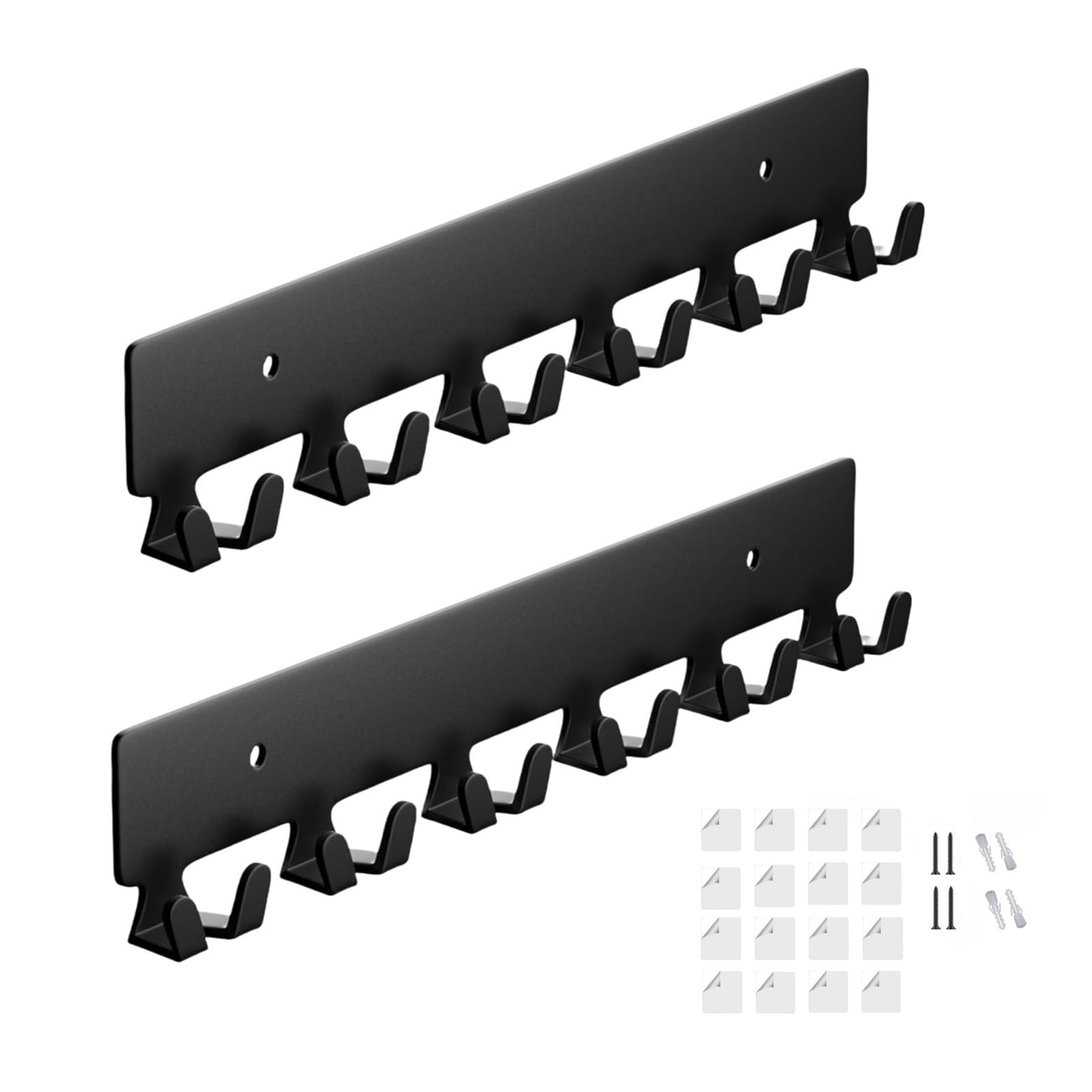 Jazuaiao Multicolor 2Pcs Space Saving Corridors Holder Entryway Hanger Wall Mount Keychain Organizers For Efficient Storage Solution Storage Solution