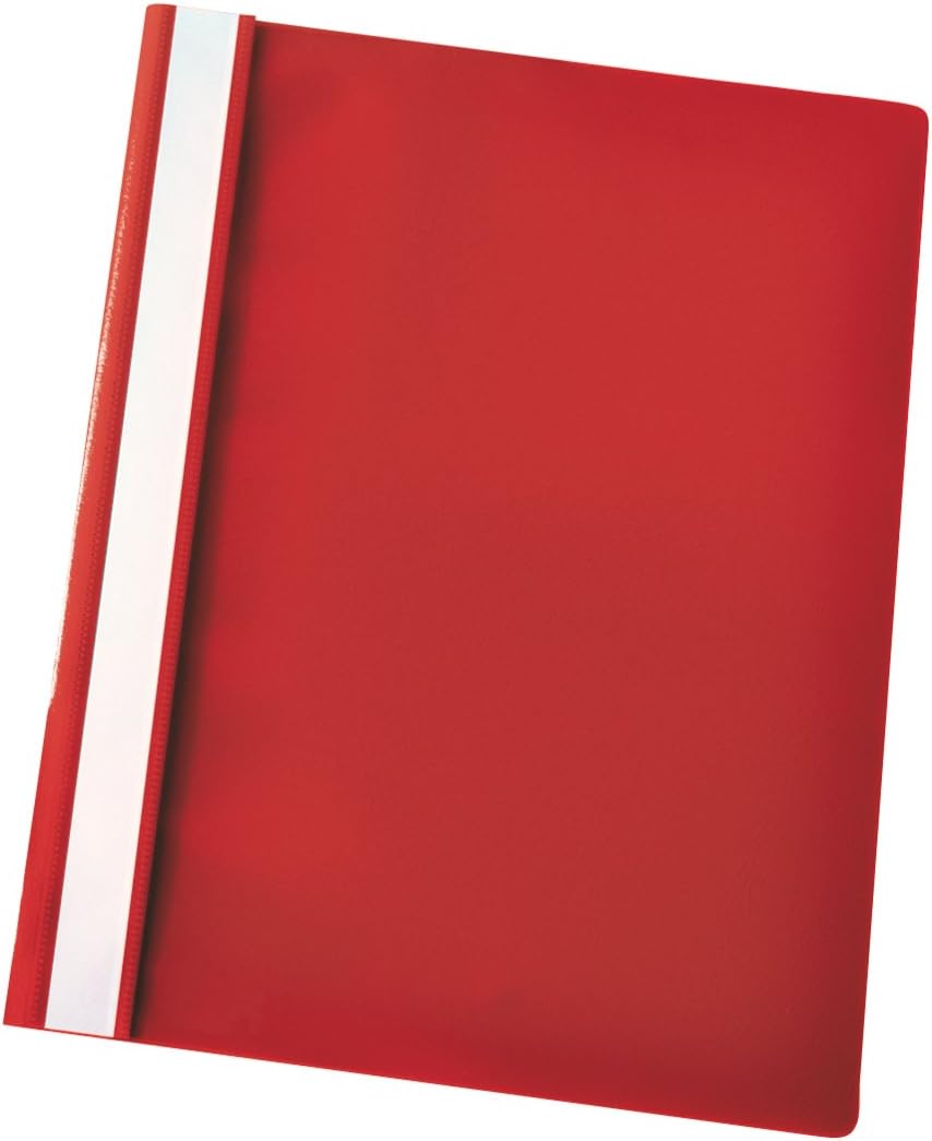Centra A4 Flat File - Red, Pack of 25