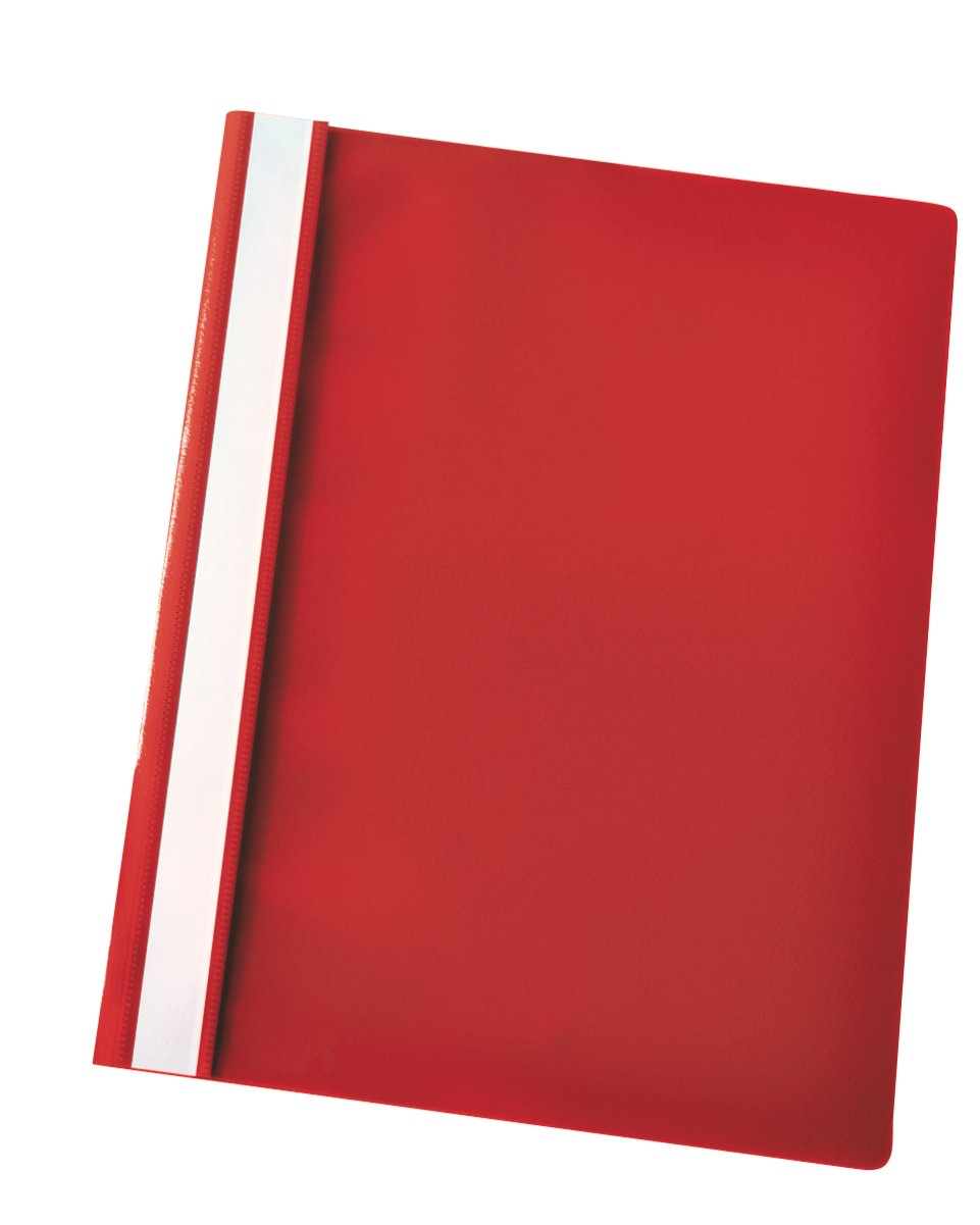 Centra A4 Flat File - Red, Pack of 25