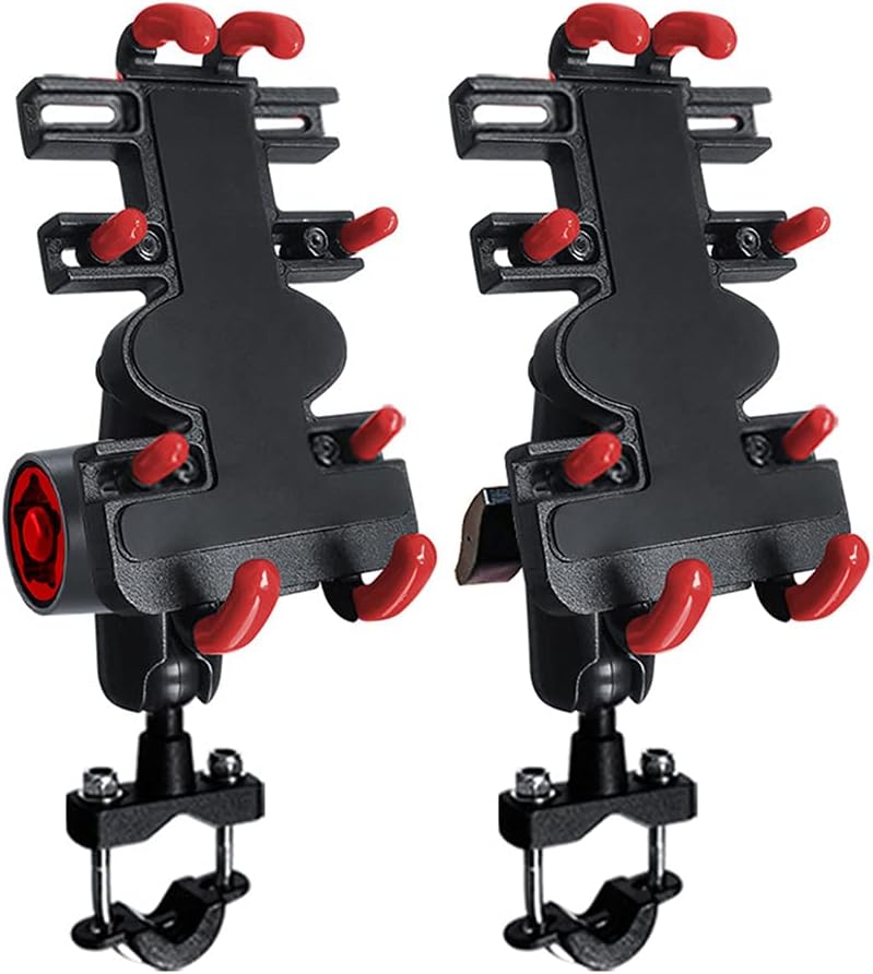 Aluminum Alloy Motorcycle Phone Mount Bike Handlebar Cell Clamp Scooter Clip Motorcycle Mount Bracket