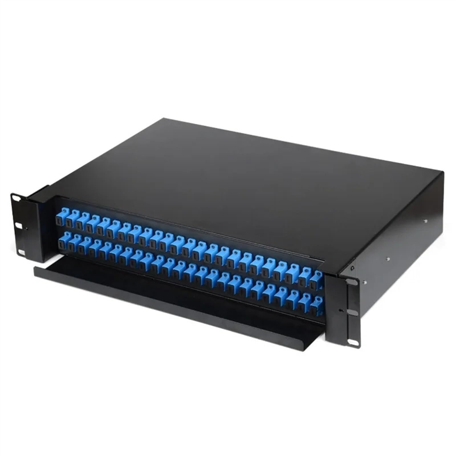 Multimodale monomodale Sc FC LC della Treccia ODF 2U 48 del Quadro d'interconnessione della Fibra della Scatola terminale di Fibra Ottica di 48 Porte(48 Core SC A SM)