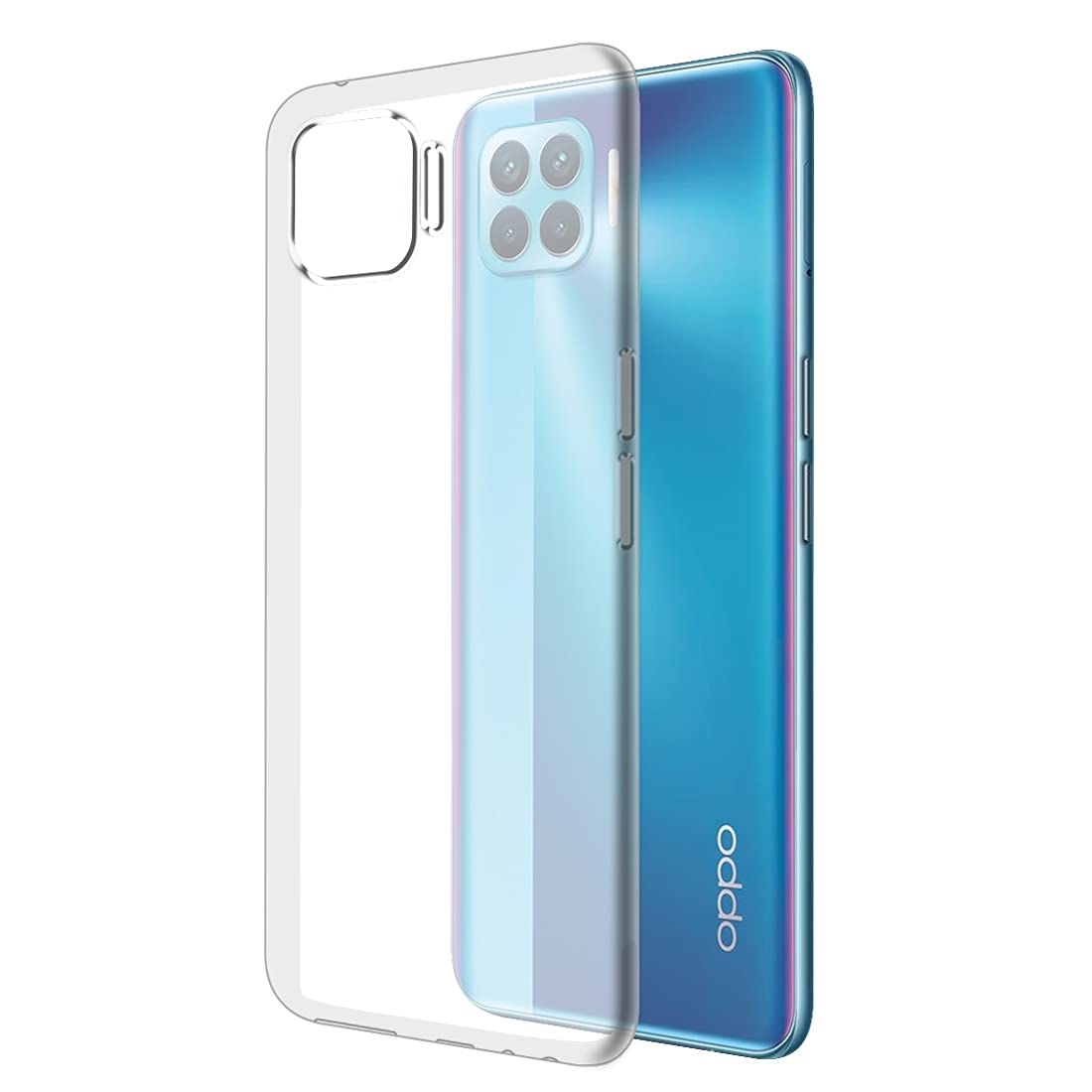 Fashionury Silicone Back Cover for Oppo F17 Pro| Soft Silicon Flexible | All Side Shock Proof Back Case Cover for Oppo F17 Pro, Transparent (B096VHPSR7) Amazon Price History, Amazon Price Tracker