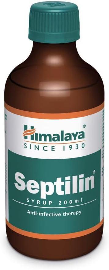 Himalaya Septilin Syrup 200 ml | Manages respiratory tract infections in children and adults