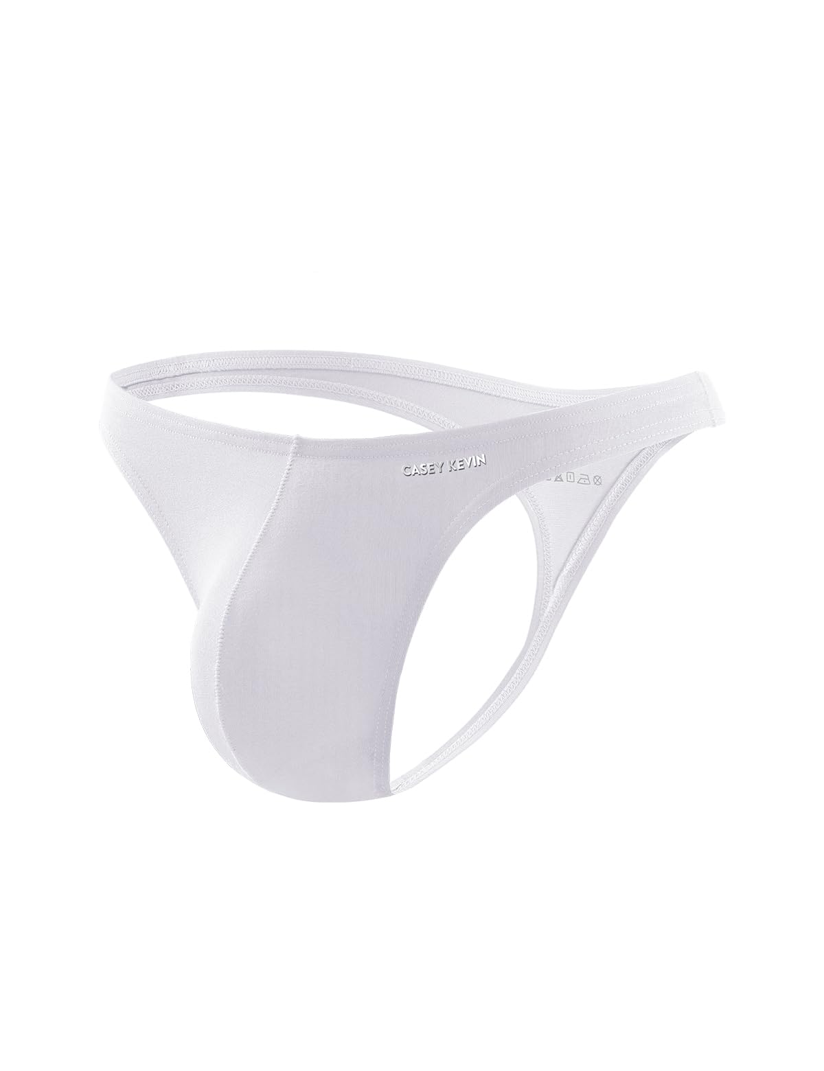 Casey Kevin Męskie stringi tanga seksowna bielizna dla mężczyzn bambus tanga niski stan T-Back Thong