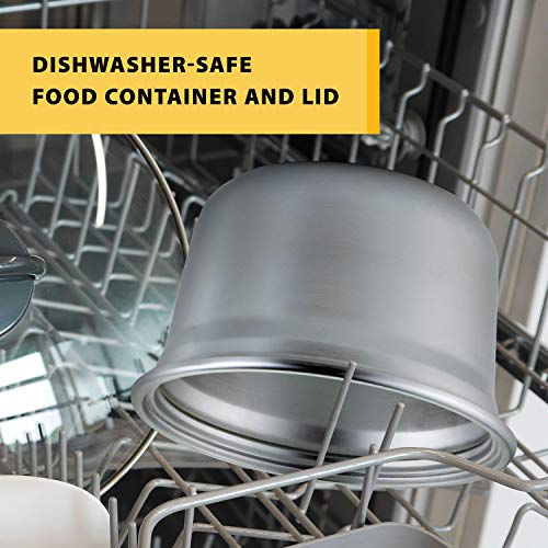 Crockpot Electric Lunch Box, Portable Food Warmer For On-The-Go, 20-Ounce, Black/Blue #TOP5