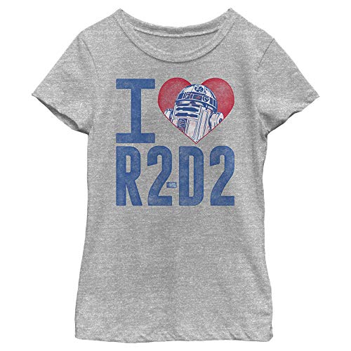 Image of STAR WARS Girl's I Love R2-D2 T-Shirt