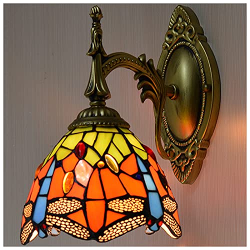 Wandleuchte, Tiffany Style Single Head Wall Sconce Cover
