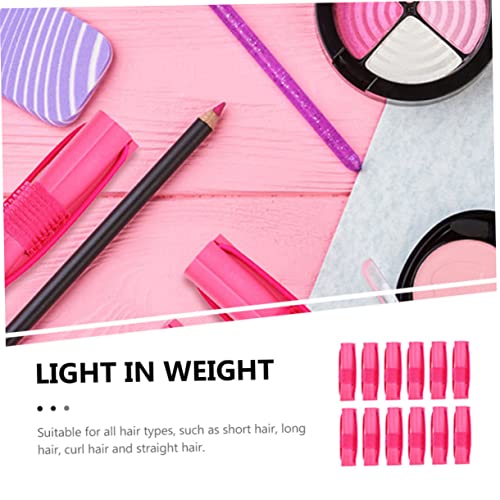 Beaupretty 12Pcs Small Sponge Hair Rollers Soft Curling Styling Tools Lightweight Hair Curlers for Women DIY Waves Bangs Fashion Hairdressing Kit - Thumbnail 3