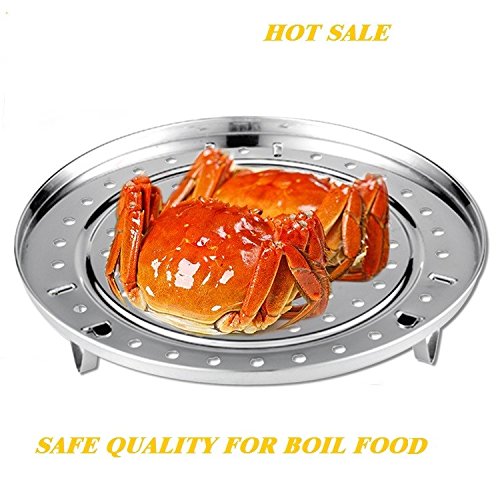 Buy Generic steamer sheet COOKING POT stainless steel steamer plate with 3 legs 24cm Online at