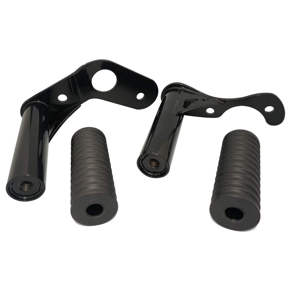 Hokuotolite Crash Bar Frame Slider Passenger Crash Bar Foot Pegs for