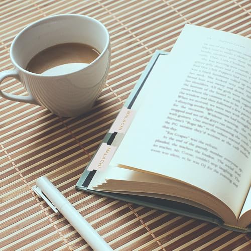 Onglets indexation facile pour la Bible - Kit de 80 intercalaires d'étude - 6