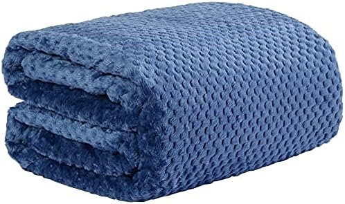 Dreamscene Luxury Waffle Honeycomb Soft Warm Throw Over Sofa Bed Blanket, Mink, 200 x 240 cm