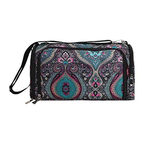 Vaveren Bolsa De Crochê Bolsa De Tricô, Bolsa De Crochê Com Alça De Ombro, Organizadores Leves E Mat