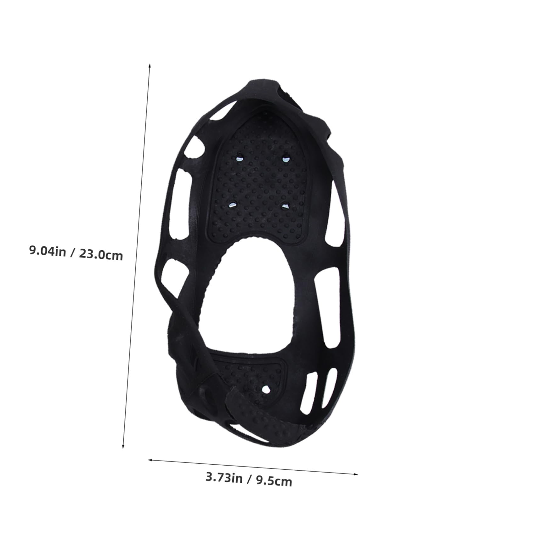 COSMEVIVI 1pair Teeth - Crampons for Shoes Ice Cleats Climbing Overshoes Enhanced Traction for Snowfield Activities Multiple