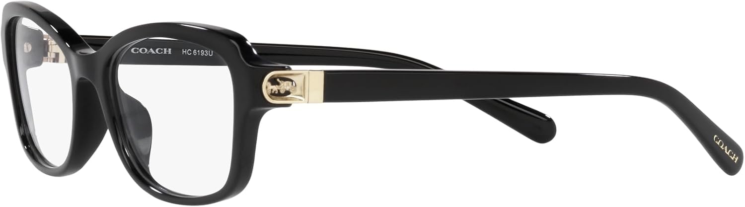 COACH womens Hc6193u Universal Fit Irregular Prescription Eyewear Frames