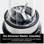 Ninja (Refurbished) (BN401) Nutri Pro with Auto-iQ, 1100-Peak-Watt, Personal Blender, Cloud Silver (Renewed) - Image 6