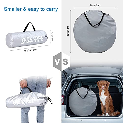 G4Free Portable Beach Tent 2-3 Persons Sun Shade Shelter Upf 50+ Sport Umbrella Canopy With Extendable Floor Foldable Lightweight #TOP1