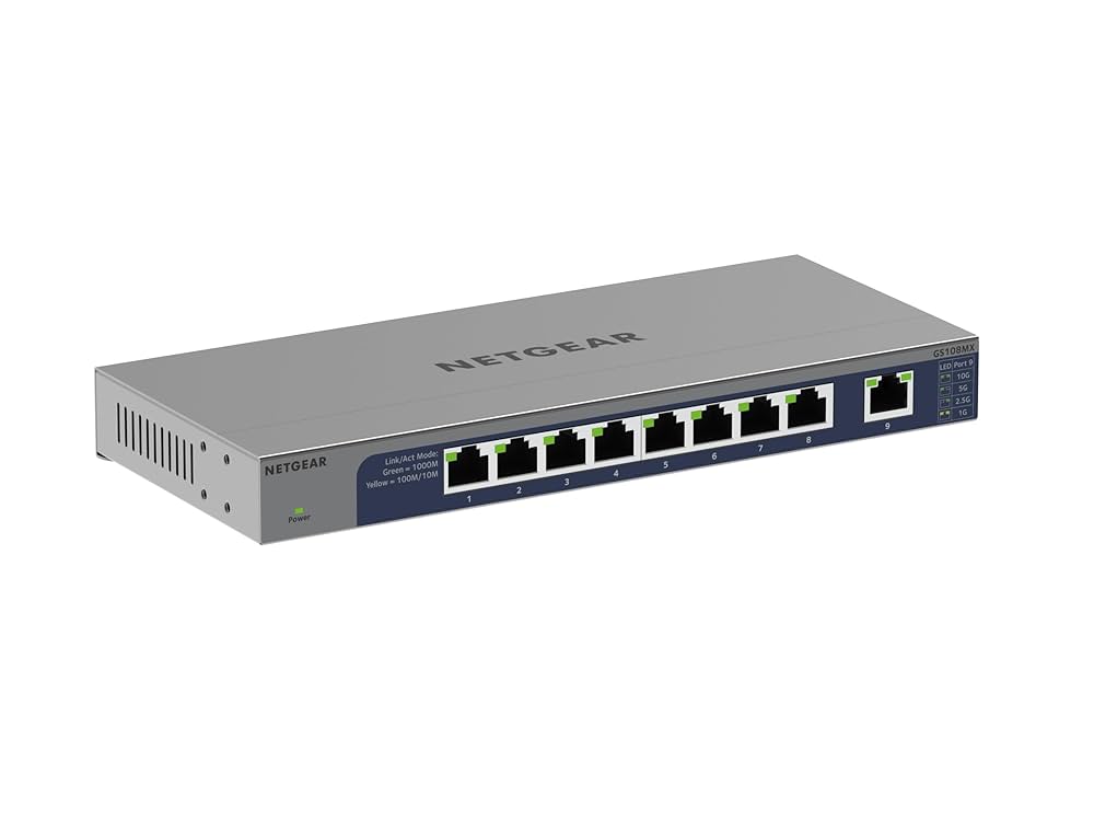 ネットギア NETGEAR スイッチングハブ 8ポート GS108MX Amazon | 【正規品】 ネットギア NETGEAR スイッチングハブ 8