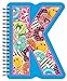 iscream Letter K Shaped Spiral-Bound Lined-Page 6.5" Initial Notebook