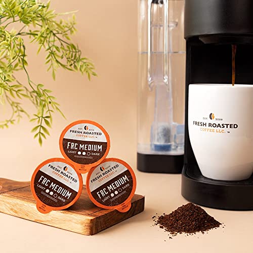Fresh Roasted Coffee, FRC Medium Roast Blend, 96 Pods for K Cup Brewers - Thumbnail 2