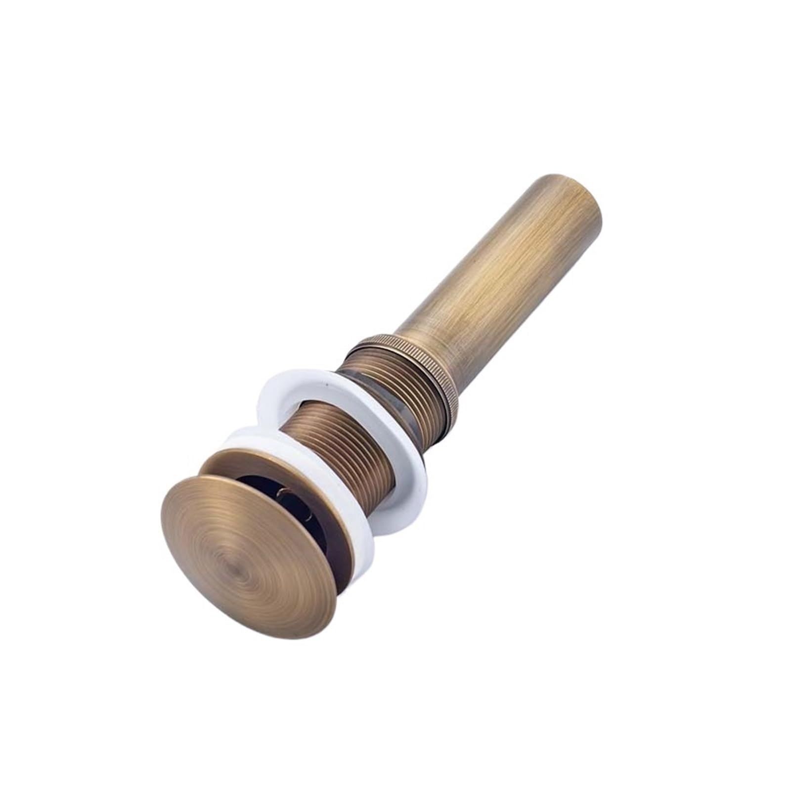 Basin Sink Pop Up Drain Antique Brass Bathroom Pop Up Drain Basin Tap Sink Waste Without Overflow