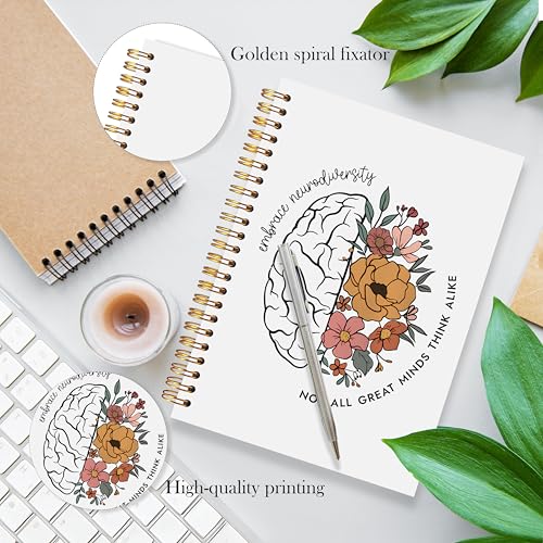 Cadeaux enseignants carnet de notes neurodiversité inspirant - 2