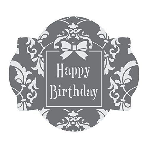 Cookie Stencils by Julia Usher | Victorian Birthday | Prettier Plaques 5 Stencil Set