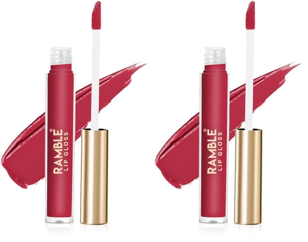 Image of Matte Quin Lip Color| Matte Texture|Long Wear |Smudge Proof |Waterproof, 3 ml (MQ Mini-19) (Pack of 2)