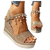 👣Damen Sandalen mit offener Spitze und klobigem Absatz Damen Riemchensandalen zum Schnüren mit klobigem Absatz Sandalen Damen Mit Absatz Retro Sandaletten Plateau Sommer Schnalle Sommerschuhe Frauen Blockabsatz Slingback Open Toe High Heel Damen Hohen Absatz Sandalen Elegant Schnalle Badesandale Flip-Flops Frauen Sommer Plattform Klobige Ferse Büros Schuhe mit Blockabsatz Open Toe Slingback Plateau-Sandalen mit klobigem Absatz für Damen Damen Snakeskin Heels Chunky Heels Knöchelriemen